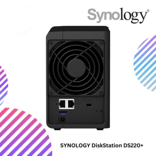 SYNOLOGY DiskStation DS220+ 2BAY/INTEL/2GHZ-DC/2GB/2GLAN