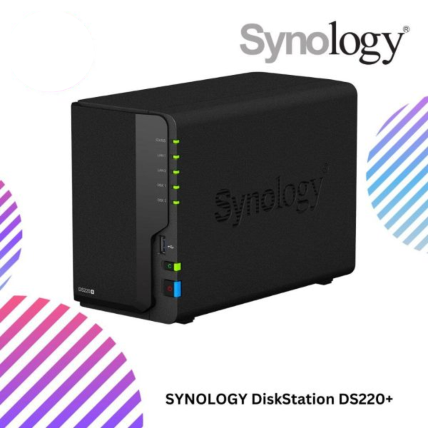 SYNOLOGY DiskStation DS220+ 2BAY/INTEL/2GHZ-DC/2GB/2GLAN