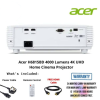 Acer H6815BD 4000 Lumens 4K UHD Home Cinema Projector