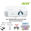 Acer H6815BD 4000 Lumens 4K UHD Home Cinema Projector