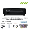 Acer PREDATOR GD711 4000 LED Lumens 4K UHD Home Cinema Gaming Projector