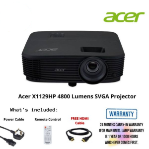Acer X1129HP 4800 Lumens SVGA Projector