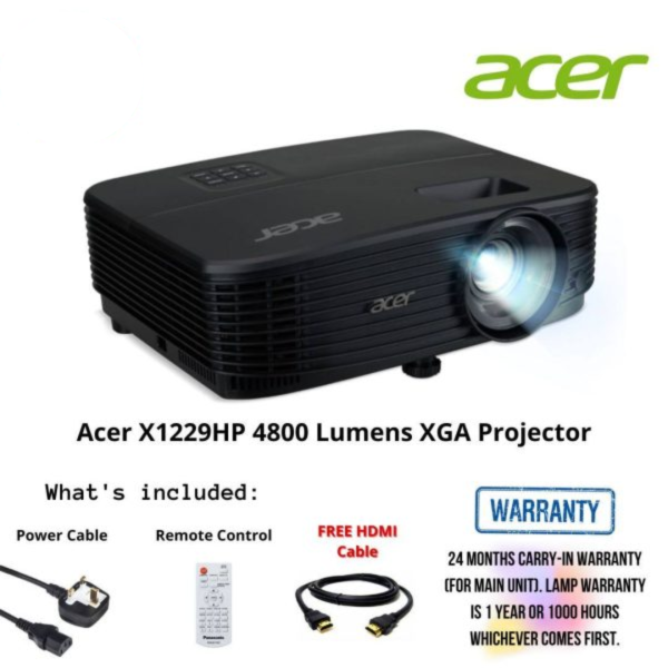 Acer X1229HP 4800 Lumens XGA Projector