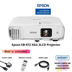 Epson EB-972 XGA 3LCD Projector