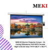 MEKI EZ Electric Projector Screen – AL Casing (ZIGnature) 16:9 HDTV Format High Contrast Grey 119”D (58.3” x 103.7”)