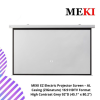 MEKI EZ Electric Projector Screen – AL Casing (ZIGnature) 16:9 HDTV Format High Contrast Grey 92”D (45.1" x 80.2”)