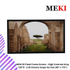 MEKI EZ Fixed Frame Screen – High Contrast Grey 125”D - 2.35 Cinema Scope Format (49” x 115”)
