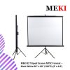 MEKI EZ Tripod Screen NTSC Format – Matt White 60" x 80" (100”D) (5’ x 6.6’)