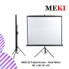 MEKI EZ Tripod Screen – Matt White 96" x 96" (8’ x 8’)