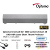 Optoma CinemaX D2+ 3000 Lumens Smart 4K UHD HDR Laser Short Throw Projector