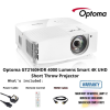 Optoma GT2160HDR 4000 Lumens Smart 4K UHD Short Throw Projector