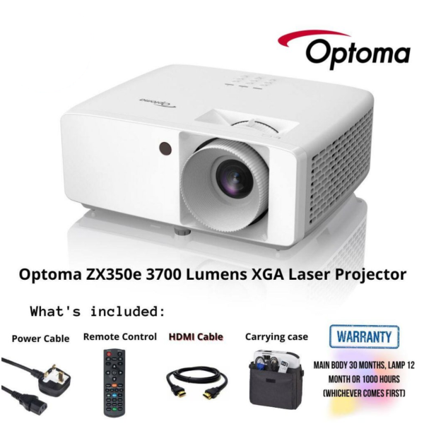 Optoma ZX350e 3700 Lumens XGA Laser Projector