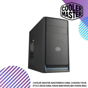 COOLER MASTER MasterBox E300L Mini Tower PC Case ( MCB-E300L-KN5N-B00 / MCB-E300L-KN5N-B01 / MCB-E300L-KN5N-B02)