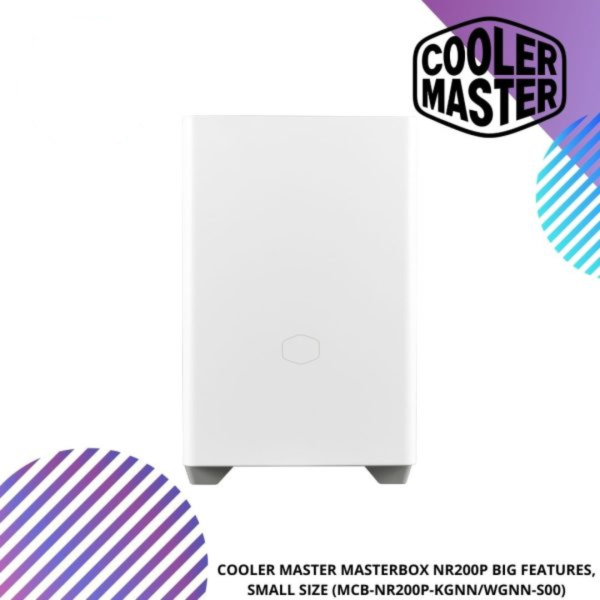 COOLER MASTER MasterBox NR200P Mini-ITX PC Case (MCB-NR200P-KGNN-S00/MCB-NR200P-WGNN-S00)