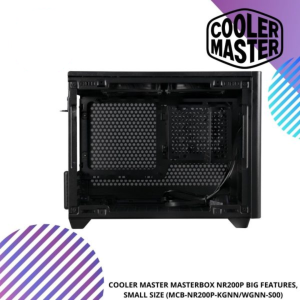 COOLER MASTER MasterBox NR200P Mini-ITX PC Case (MCB-NR200P-KGNN-S00/MCB-NR200P-WGNN-S00)