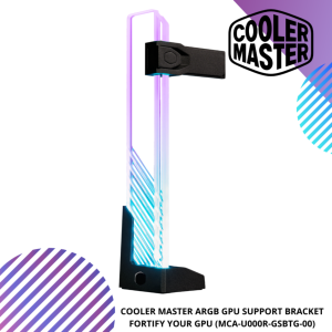 COOLER MASTER ARGB GPU Support Bracket (MCA-U000R-GSBTG-00)