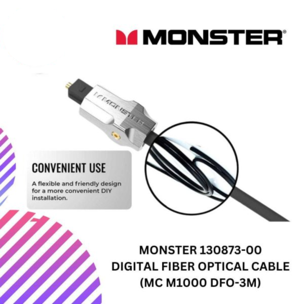SHOPEELAZADA-2024-12-31T124847.788.png MONSTER 130873-00 Digital Fiber Optical Cable (MC M1000 DFO-3M)