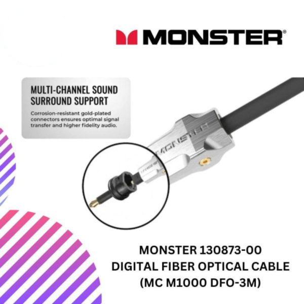 SHOPEELAZADA-2024-12-31T124855.626.png MONSTER 130873-00 Digital Fiber Optical Cable (MC M1000 DFO-3M)