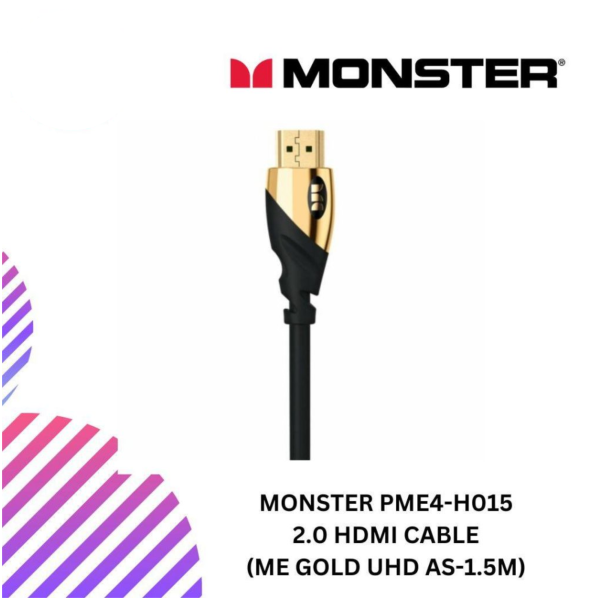 MONSTER PME4-H015 2.0 HDMI cable (ME Gold UHD AS-1.5M)