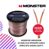 MONSTER VME30008 14 AWG CCA speaker cable (WIRE SPK 14AWG 100FT)