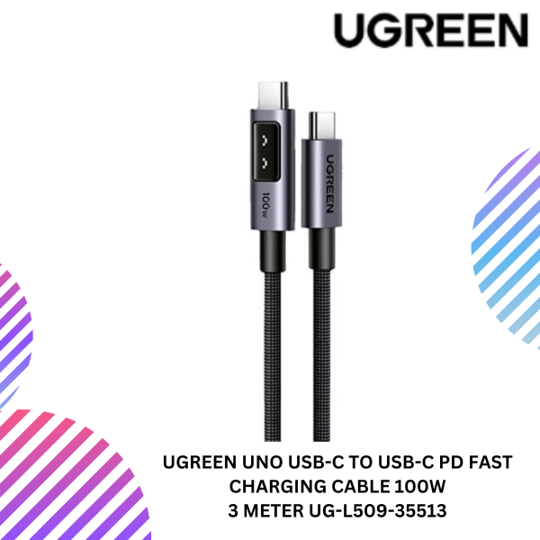 SHOPEELAZADA-2025-02-08T102623.096.png UGREEN UNO USB-C TO USB-C PD FAST CHARGING CABLE 100W