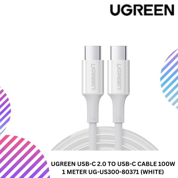UGREEN USB-C 2.0 TO USB-C CABLE 100W