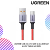UGREEN USB-A 2.0 TO USB-C ALUMINIUM ALLOY CABLE 6A (RED)