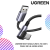 UGREEN RIGHT ANGLE USB-A TO USB-C CABLE