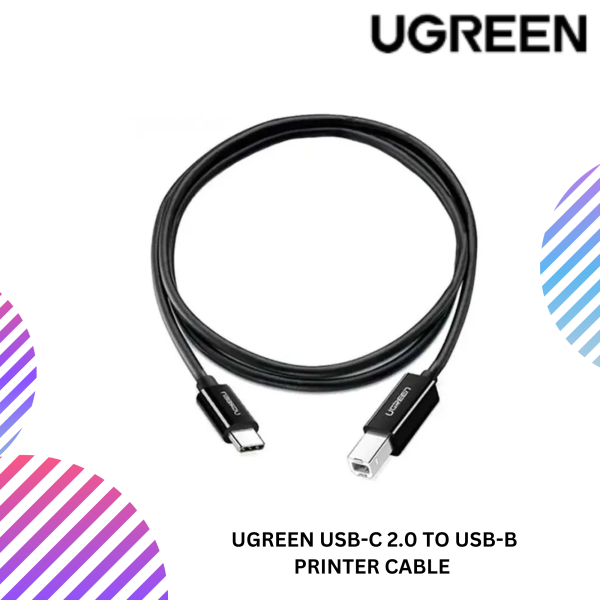 UGREEN USB-C 2.0 TO USB-B PRINTER CABLE