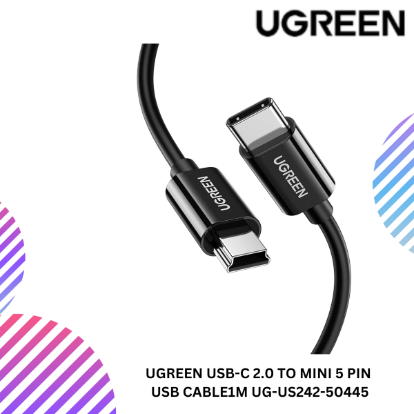 UGREEN USB-C 2.0 TO MINI 5 PIN USB CABLE