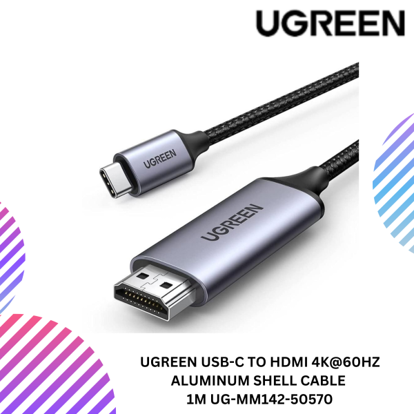 UGREEN USB-C TO HDMI 4K@60HZ ALUMINUM SHELL CABLE
