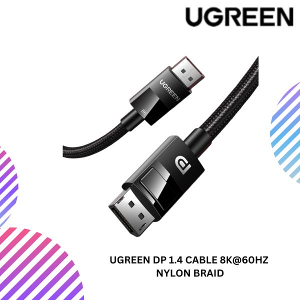 UGREEN DP 1.4 CABLE 8K@60HZ NYLON BRAID