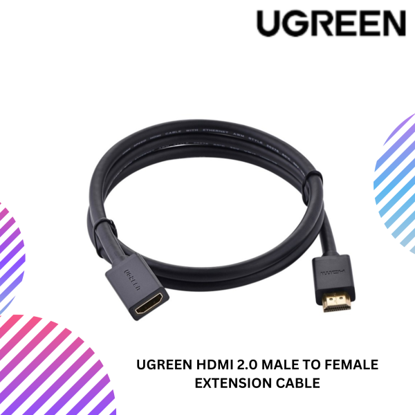 UGREEN HDMI 2.0 MALE TO FEMALE EXTENSION CABLE