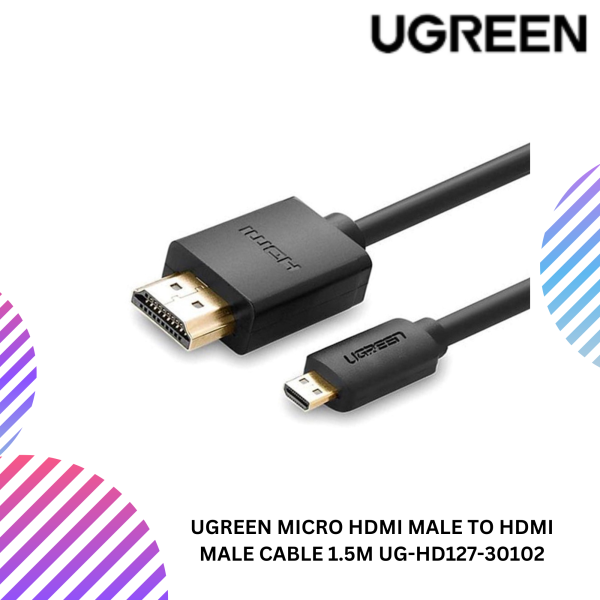 UGREEN MICRO HDMI MALE TO HDMI MALE CABLE