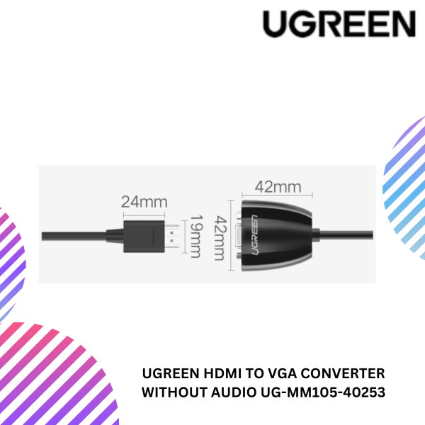 UGREEN HDMI TO VGA CONVERTER WITHOUT AUDIO