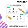UGREEN AUDIO 6.5MM MALE TO 3.5MM FEMALE CONVERTER