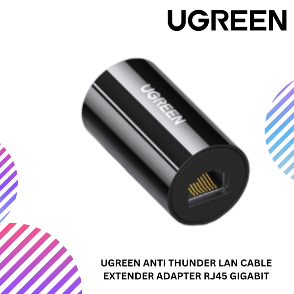 SHOPEELAZADA-2025-02-20T104650.381.png UGREEN ANTI THUNDER LAN CABLE EXTENDER ADAPTER RJ45 GIGABIT