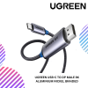 UGREEN USB-C TO DP MALE 8K ALUMINIUM NICKEL BRAIDED
