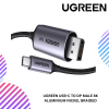 UGREEN USB-C TO DP MALE 8K ALUMINIUM NICKEL BRAIDED