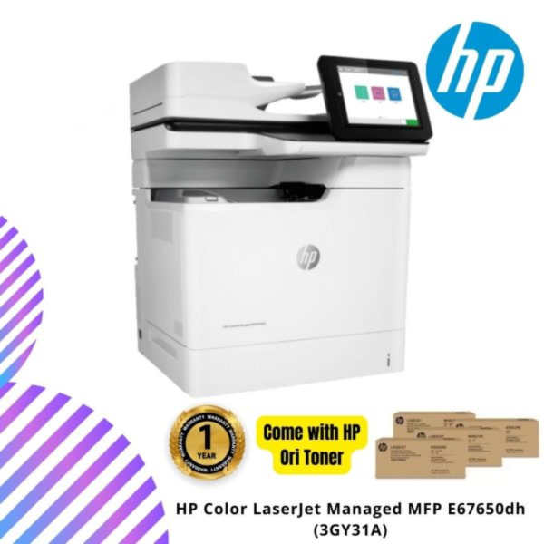 HP Color LaserJet Managed MFP E67650dh (3GY31A)