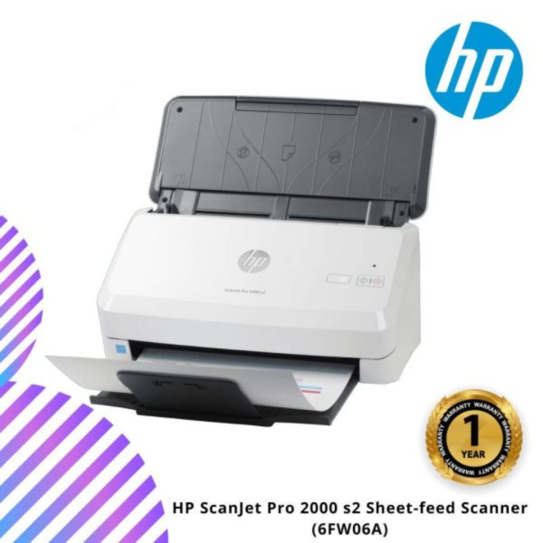 HP ScanJet Pro 2000 s2 Sheet-feed Scanner (6FW06A)