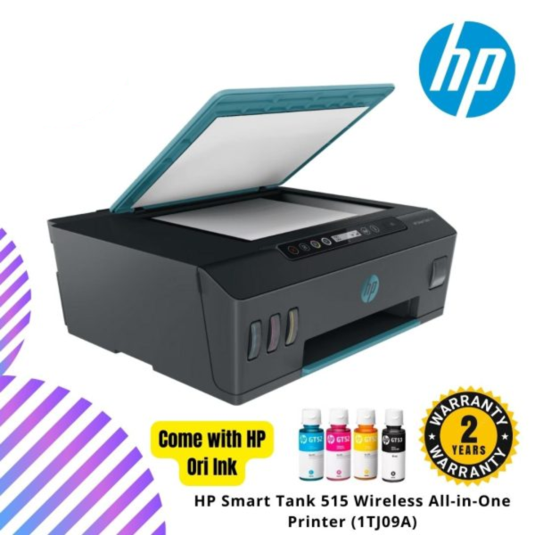 HP Smart Tank 515 Wireless All-in-One Printer (1TJ09A)