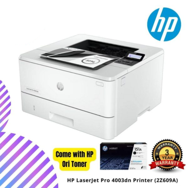 HP LaserJet Pro 4003dn Printer (2Z609A)