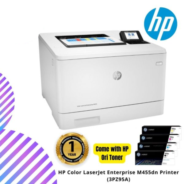 HP Color LaserJet Enterprise M455dn Printer (3PZ95A)