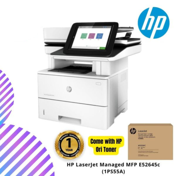 HP LaserJet Managed MFP E52645c (1PS55A)