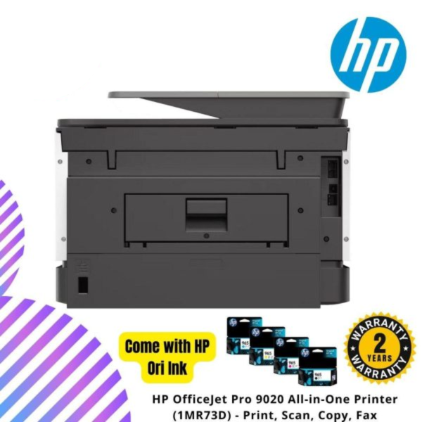 HP OfficeJet Pro 9020 All-in-One Printer (1MR73D) - Print, Scan, Copy, Fax