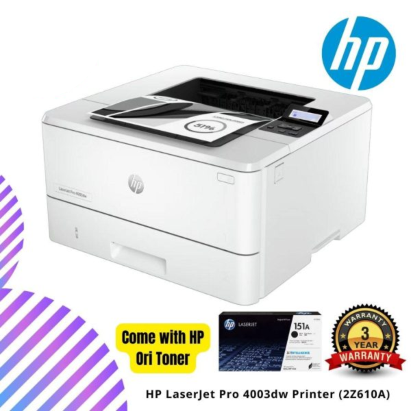 HP LaserJet Pro 4003dw Printer (2Z610A)