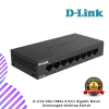 D-Link DGS-108GL 8 Port Gigabit Metal Unmanaged Desktop Switch
