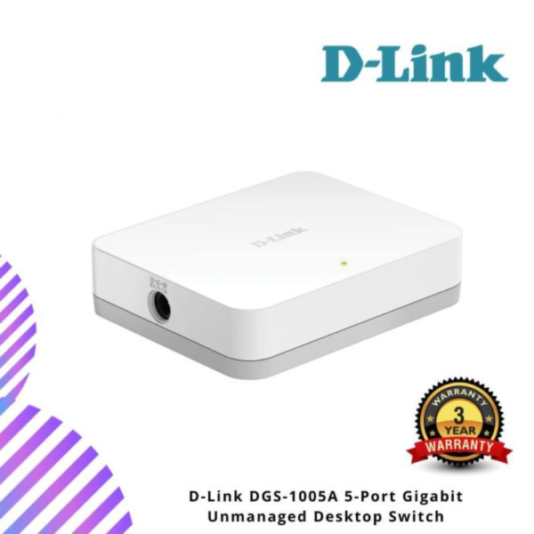 Untitled-design-2024-12-11T172641.636.png D-Link DGS-1005A 5-Port Gigabit Unmanaged Desktop Switch
