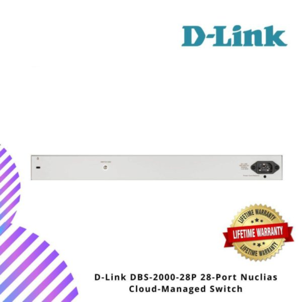 D-Link DBS-2000-28P 28-Port Nuclias Cloud-Managed Switch